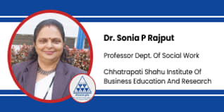 Dr.  Sonia P Rajput as Professor Dept. Of Social Work in  Chhatrapati Shahu Institute Of Business Education And Research - [CSIBER ], Kolhapur